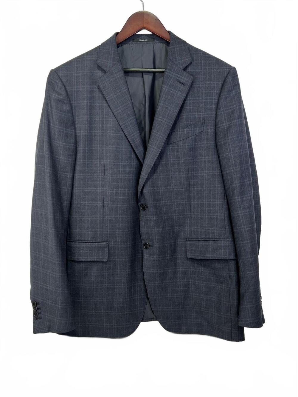 Ermenegildo Zegna Trofeo Mila Wool Suit Jacket US 46R (EU size 56 R)